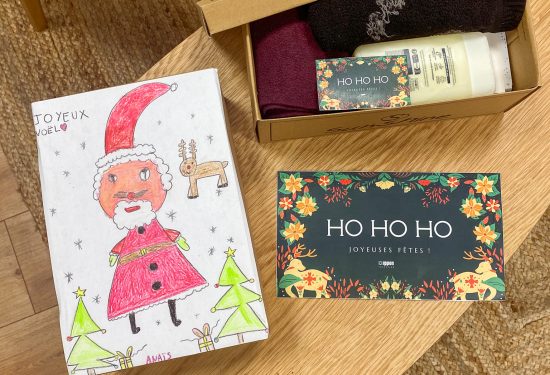 Boite solidaire de la Fondation Ippon pour Noël